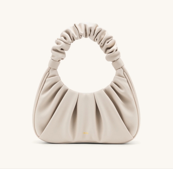 The JW PEI Gabbi Ruched Hobo Handbag - Ivory - Picture 6 of 13